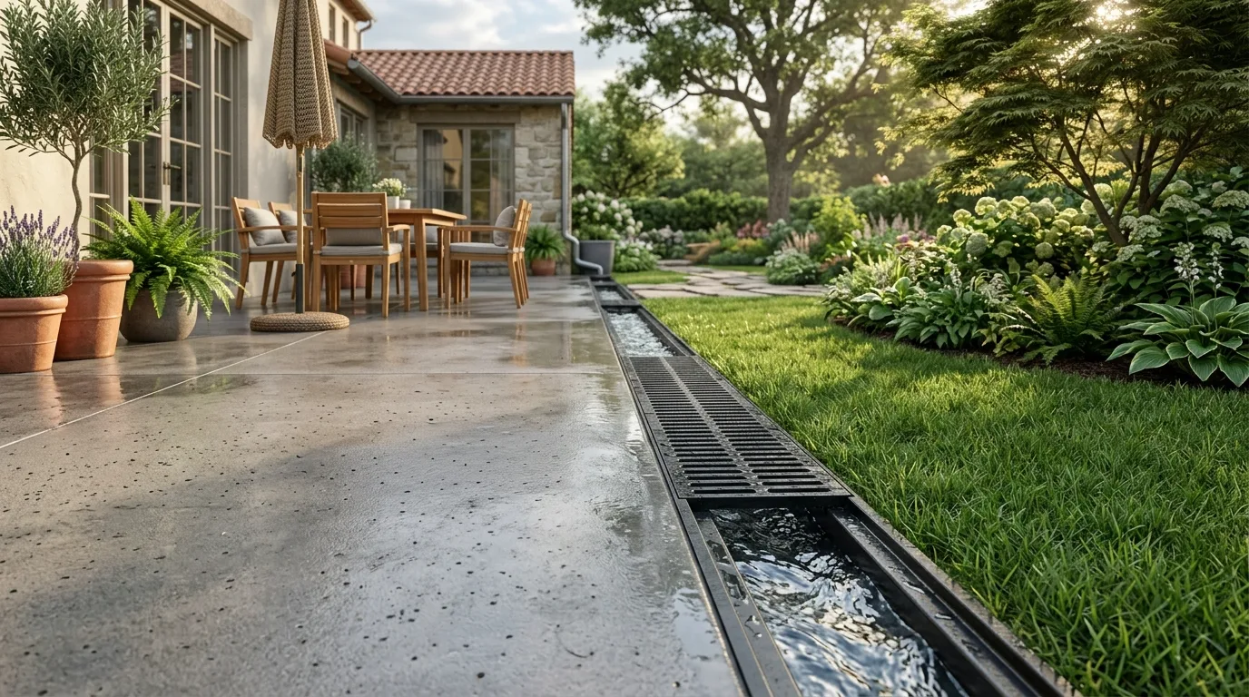 Rain Garden for Low Wet Areas